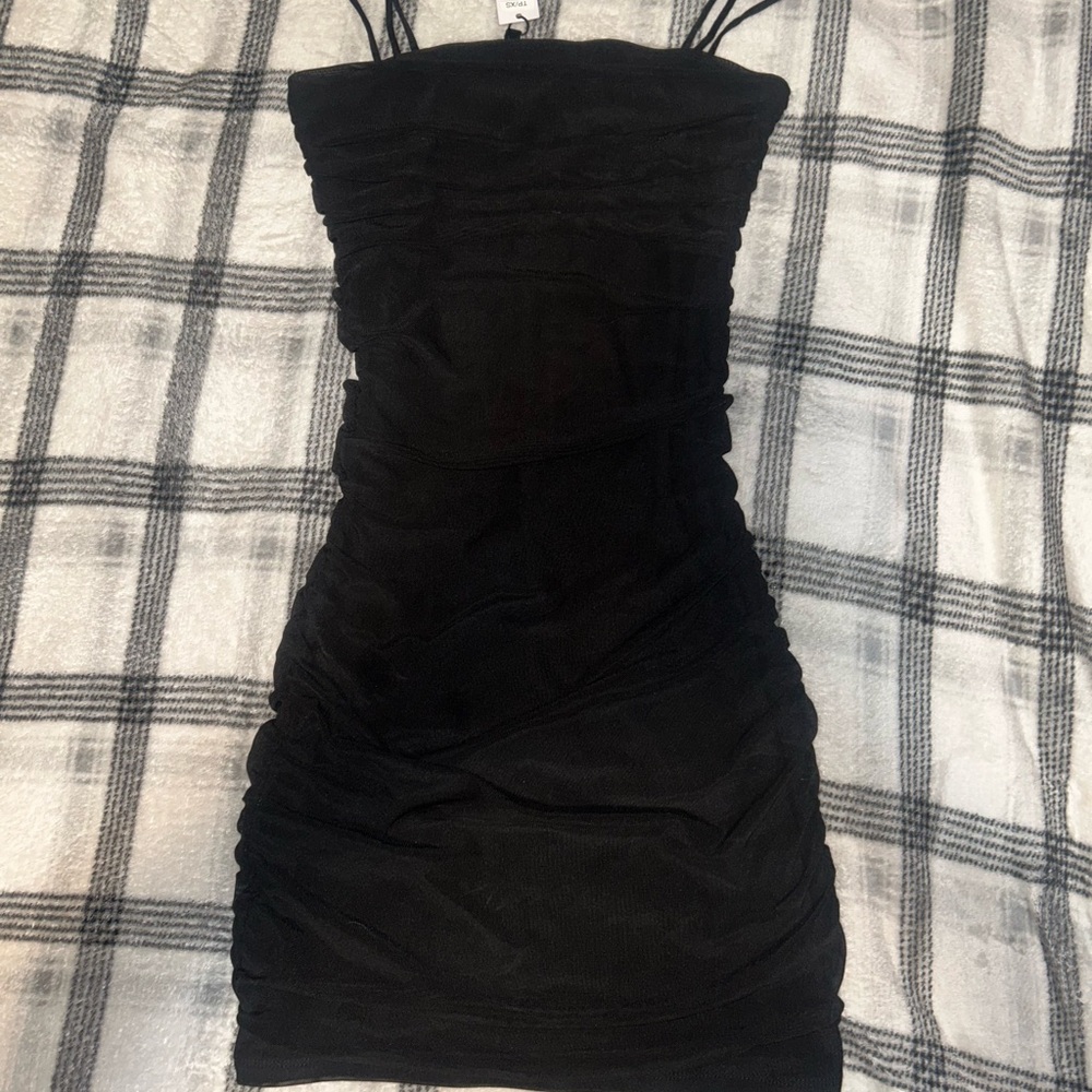Garage Black Mini Dress